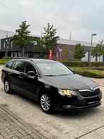 SKODA SUPERB 1.8 BENZINE TE KOOP, Auto's, Euro 5, Stof, Zwart, Zwart