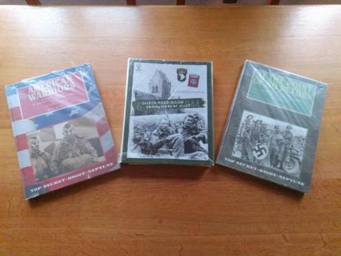 WWII US Lot livres Michel De Trez Airborne Normandie WW2, Livres, Guerre & Militaire, Utilisé, Armée de terre, Deuxième Guerre mondiale