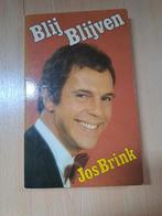 Jos Brink Blij Blijven, Gelezen, Jos Brink, Ophalen of Verzenden, Eén auteur