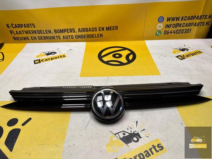 Grill VW Golf 8 VIII 8.5 Facelift LED 5H0853651BE Grille, Auto-onderdelen, Carrosserie, Volkswagen, Voor, Gebruikt