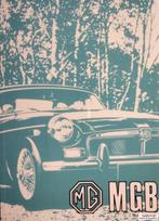 Handboek MG MGB Tourer (GHN 5UD) en GT (GHD 5UD) AKD8155 (En, Enlèvement ou Envoi