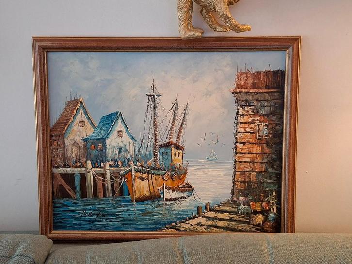 Florence Wilkins Furst origineel olieverf, Antiek en Kunst, Kunst | Schilderijen | Klassiek, Ophalen