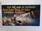 Authentiek Albert Heijn reclamebord Sinterklaas Zet bij ons, Diversen, Verzenden