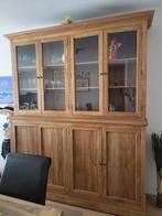 Eetkamer/salon/electrisch bed/vitrinekast teak, Ophalen