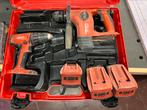 Hilti Kit TE4-A22 en SFC 22A + 3 accu’s en snellader, Doe-het-zelf en Bouw, Ophalen of Verzenden, Gebruikt, Boormachine