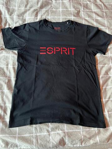 Esprit Zwart  LOGOPRINT - T-shirt print - 5,00 Euro