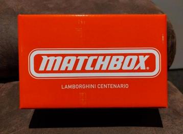 matchbox lamborghini centenario, Enlèvement ou Envoi, Neuf, Voiture, Matchbox
