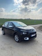 Citroën C3- goed onderhouden, recent gepolijst & gekeurd, Auto's, Voorwielaandrijving, Stof, Zwart, 1199 cc