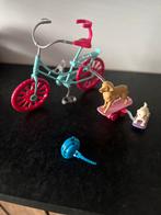 Fiets van barbie met twee hondjes, Verzamelen, Ophalen, Zo goed als nieuw