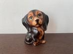 Vintage keramieke spaarpot hond, Verzamelen, Ophalen, Zo goed als nieuw