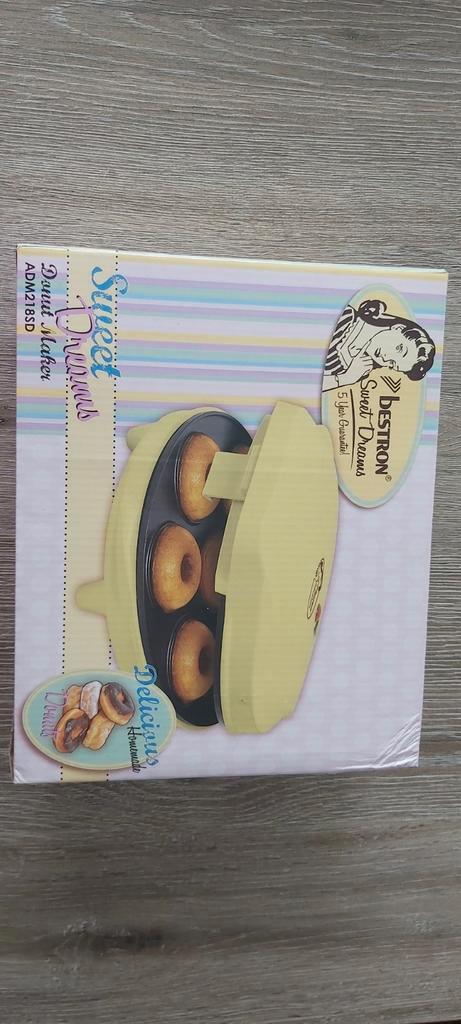 Bestron Donutmaker voor 7 stuks nieuw in sweet dreams design, Maison & Meubles, Cuisine | Ustensiles de cuisine, Neuf, Enlèvement ou Envoi