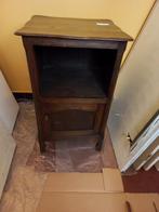 table de nuit en bois à repeindre en blanc, Enlèvement, Utilisé, Bois