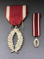 Medaille, Verzamelen, Ophalen of Verzenden, Landmacht, Lintje, Medaille of Wings