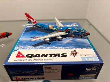 Qantas Boeing 747-300 Nalanji Dreaming Herpa Wings 1/400