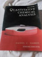 Quantitative Chemical Analysis Daniel C. Harris, Boeken, Ophalen of Verzenden, Zo goed als nieuw