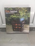Brasero de jardin/Corbeille à feu en métal neuve, Jardin & Terrasse, Enlèvement, Comme neuf