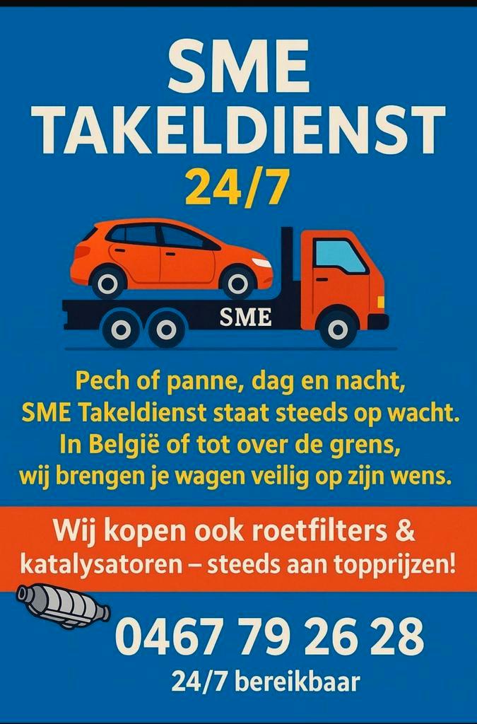 ✅✅Sleepdienst takelwagen depannage remork 24/7❎❎, Fietsen en Brommers, Scooters | Yamaha, Ophalen of Verzenden