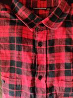 Lumberjack 9th AVENUE shirt rood zwart geruit, L, Ophalen of Verzenden, Zo goed als nieuw