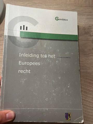 Peter Van Elsuwege - Inleiding tot het Europees recht beschikbaar voor biedingen