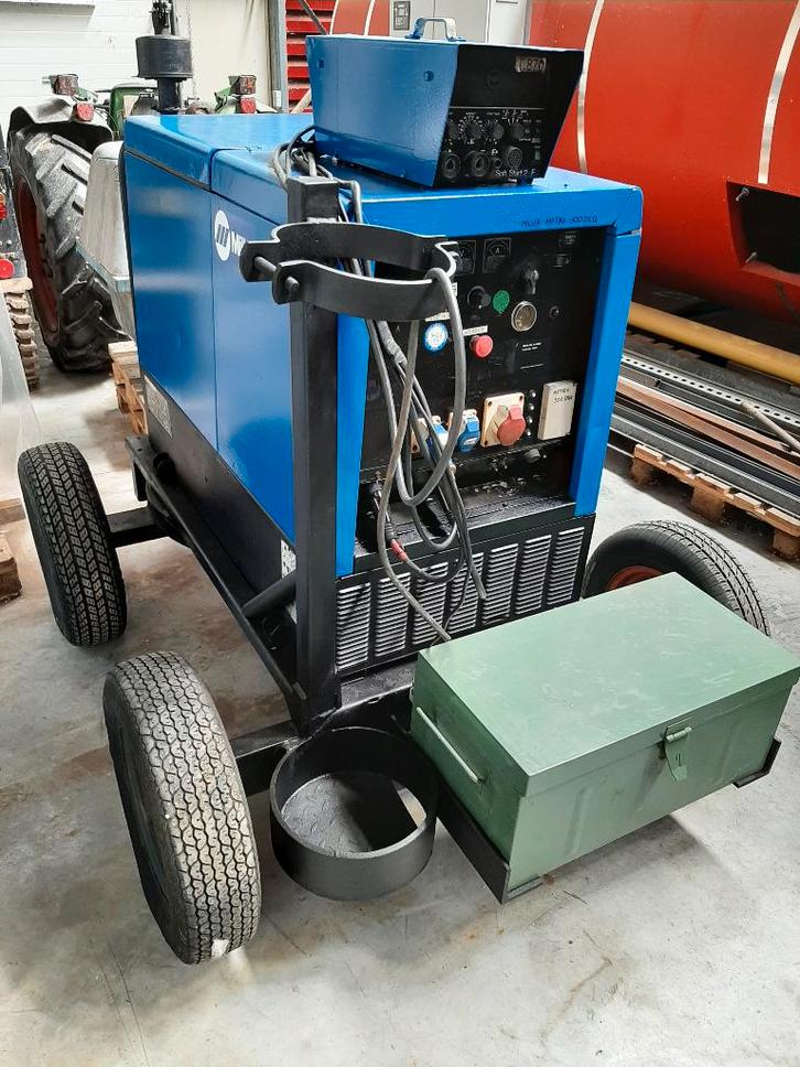 Lasdiesel Miller 300 DXQ lastoestel generator, Bricolage & Construction, Outillage | Soudeuses, Utilisé, 250 ampères, Enlèvement