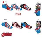 Avengers Sneakersokken - 3 paar - Maat 23/26 - 27/30, Kinderen en Baby's, Nieuw, Ophalen of Verzenden, Marvel, Jongen