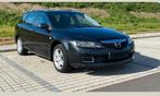 Mazda 6 Diesel | FULL OPTION, Auto's, Mazda, 1998 cc, Zwart, Zwart, Leder