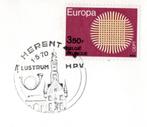 België :1-5-70: Geïllustreerde stempel #@ HERENTALS @#, Postzegels en Munten, Postzegels | Europa | België, Met envelop, Frankeerzegel