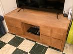 Houten tv-meubel teak met laden, Huis en Inrichting, Ophalen, Gebruikt, 100 tot 150 cm, Teakhout