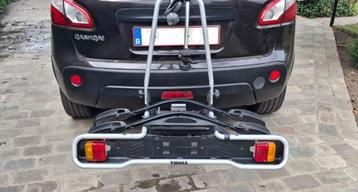 Thule Fietsdrager EuroRide 941, Enlèvement, 2 vélos, Utilisé, Support d'attelage