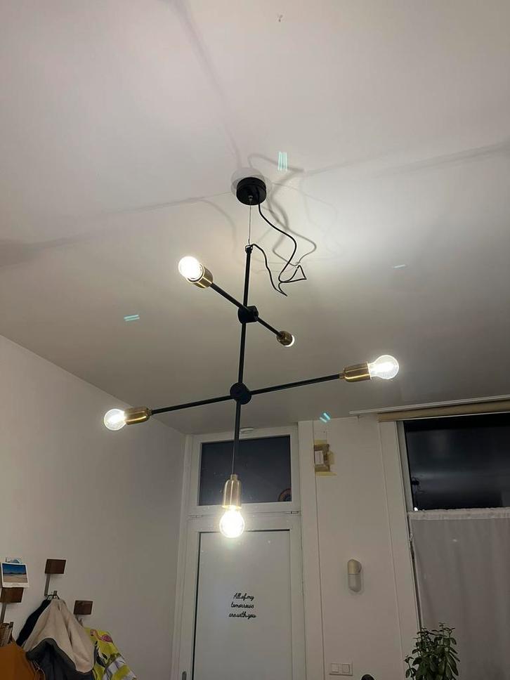 House Doctor Molecular lamp, Huis en Inrichting, Lampen | Hanglampen, Gebruikt, 75 cm of meer, Metaal, Ophalen