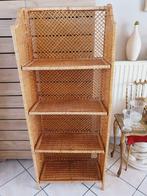 Étagère en rotin 1m60, Maison & Meubles, Enlèvement