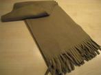 Sjaal, bruin, maten 150x24cm, met franjes, zeer zacht, mooi!, Vêtements | Femmes, Bonnets, Écharpes & Gants, Enlèvement, Écharpe