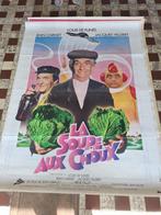 Louis de Funès: set van 7 grote filmposters (160x120), Verzamelen, Posters, Deurposter of groter, Ophalen of Verzenden, Film en Tv