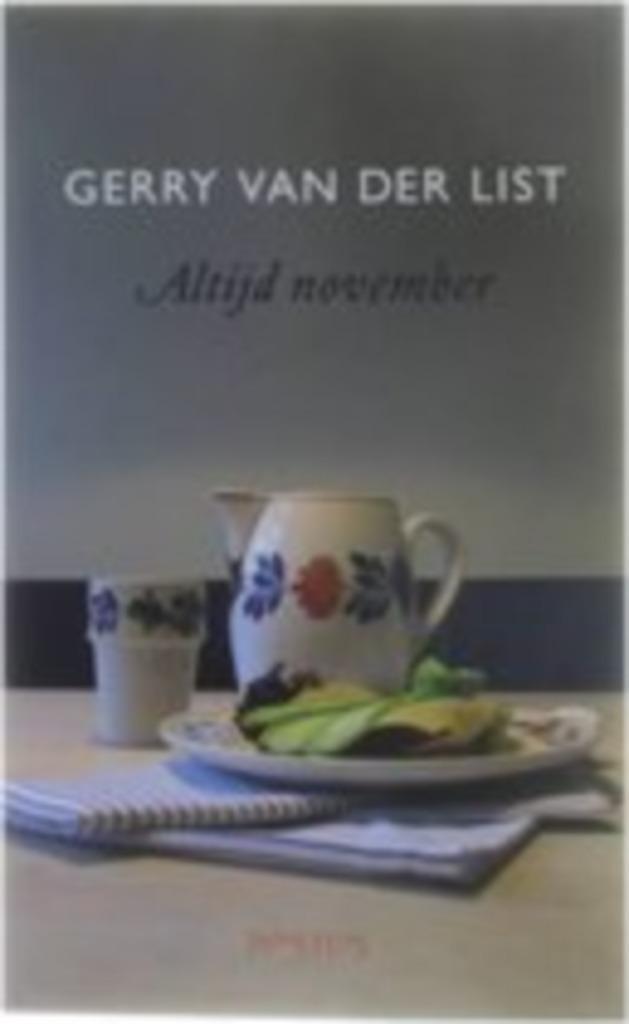Te Koop Boek ALTIJD NOVEMBER Gerry Van Der List, Boeken, Romans, Zo goed als nieuw, Nederland, Ophalen of Verzenden