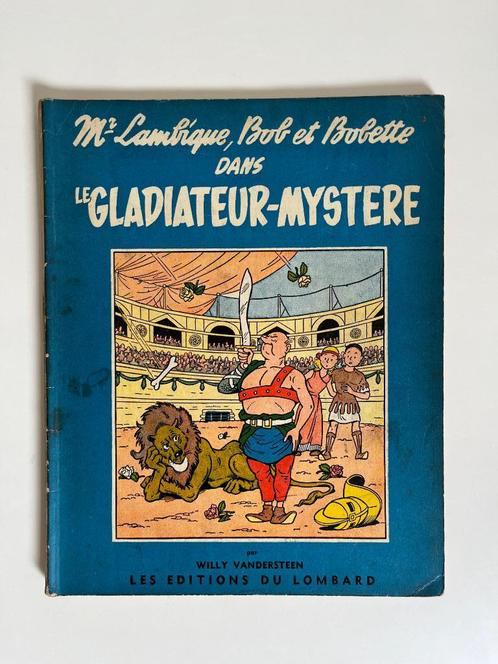 Bob et Bobette - Le Gladiateur Mystère -  Coll. Lombard 1955, Boeken, Stripverhalen, Verzenden