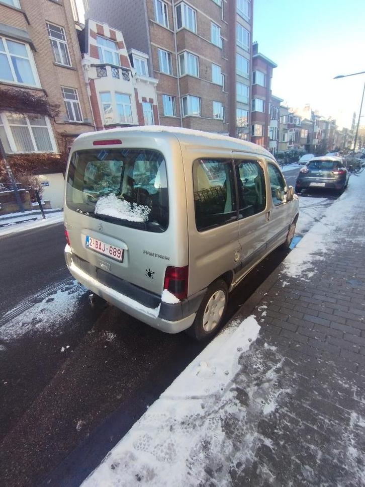 Peugeot Partner, Autos, Peugeot, Particulier, Partner, Radio, Essence, Euro 3, 5 portes, Boîte manuelle, Autres couleurs, Noir