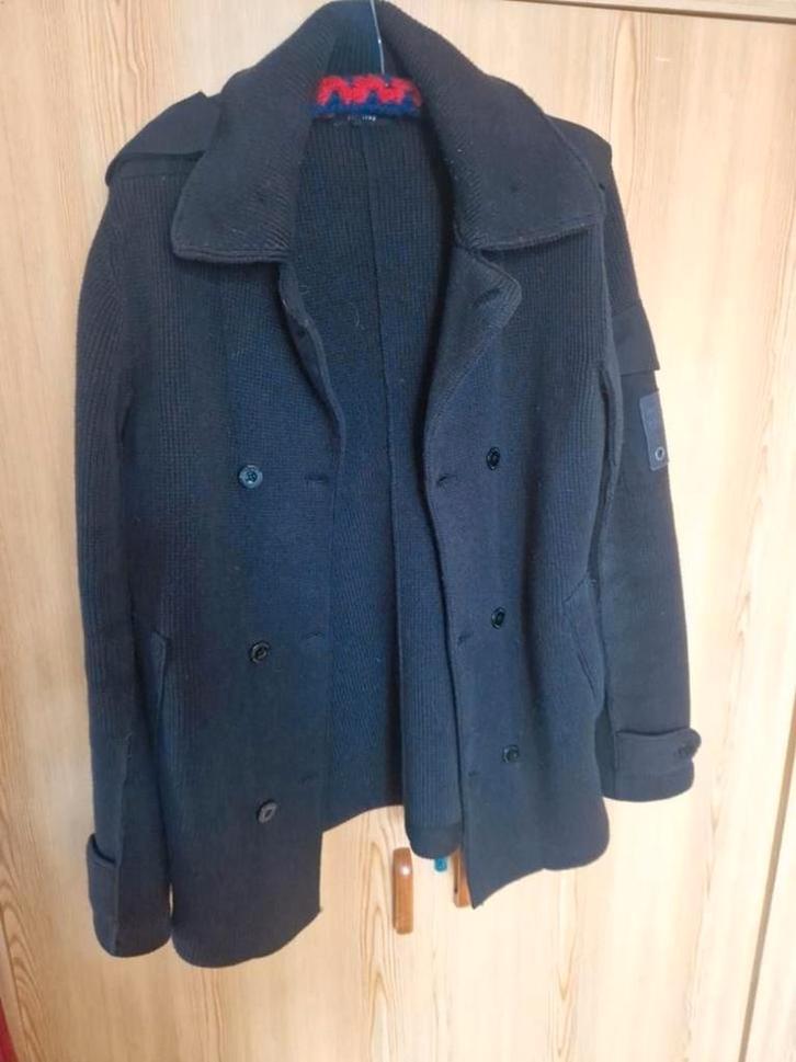 gekleede wollen   jas FIRETRAP, Kleding | Heren, Jassen | Winter, Gedragen, Maat 52/54 (L), Ophalen of Verzenden