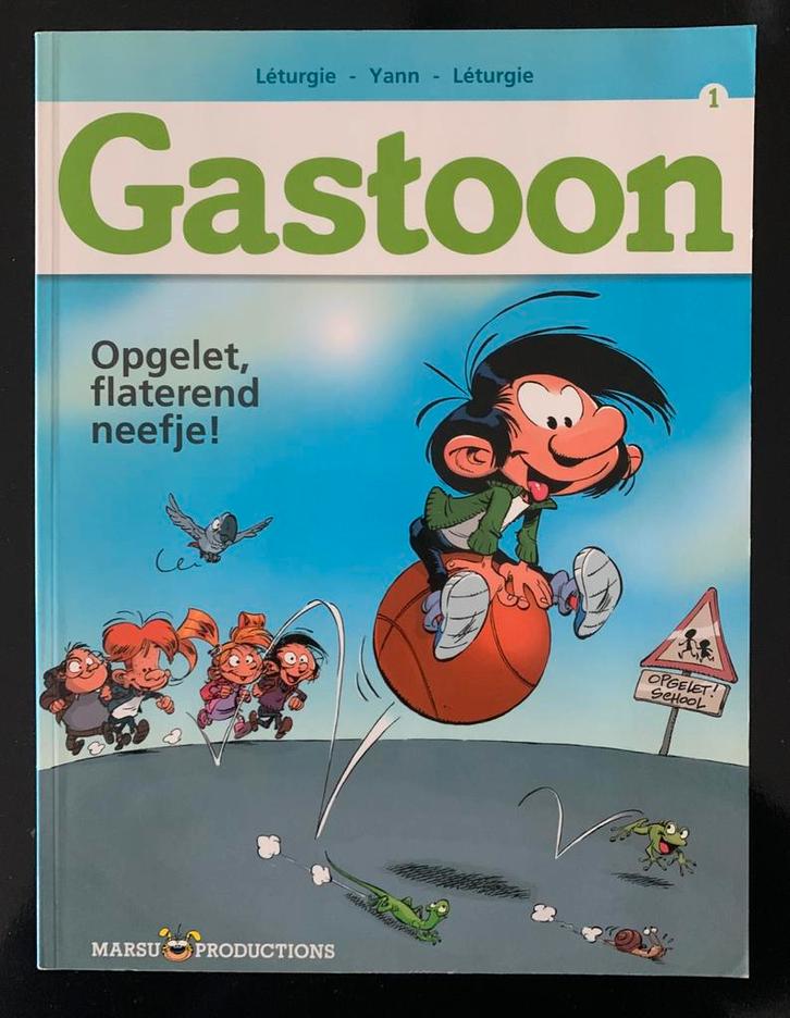 Gastoon - Opgelet, flaterend neefje!, Boeken, Stripverhalen, Zo goed als nieuw, Ophalen of Verzenden