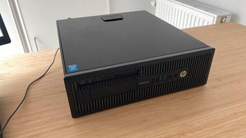Hp elitedesk i5 8Gb ram 250Gb SSD, 500Gb HDD windows 11 beschikbaar voor biedingen