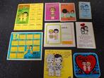 Lot 9 stickers Love is Liefde is jaren 70, Ophalen of Verzenden, Zo goed als nieuw, Strip of Tekenfilm