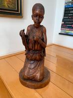 Afrikaans beeld uit hout van de Tchocwe stam, Antiek en Kunst, Ophalen