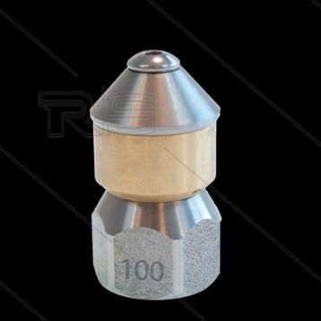 Roterende RVS Nozzle 25mm 4-Jets 0.100 beschikbaar voor biedingen