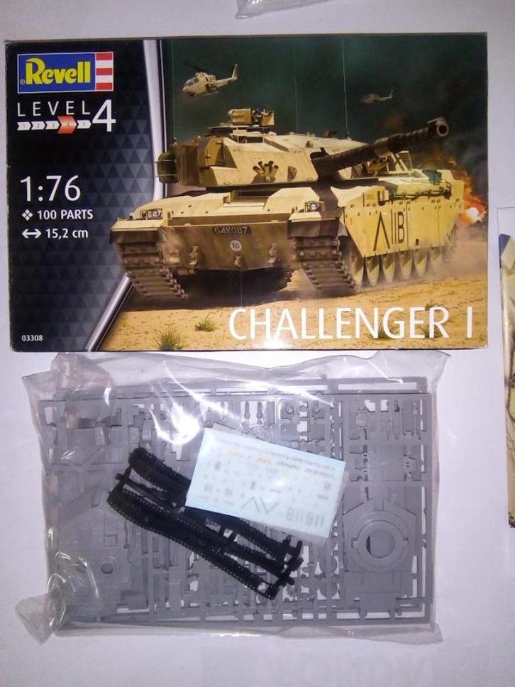 Revell 3308 Challenger I, Hobby en Vrije tijd, Modelbouw | Auto's en Voertuigen, Nieuw, Tank, 1:50 of kleiner, Revell, Verzenden