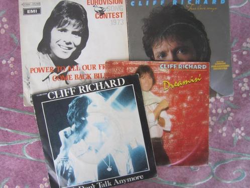 4x 45t CLIFF RICHARD, Cd's en Dvd's, Vinyl Singles, Ophalen
