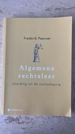 Algemene rechtsleer (PEERAER), Boeken, Ophalen of Verzenden, Zo goed als nieuw
