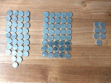 lot de 82 pièces de 1FB (Baudouin fr/NL) beschikbaar voor biedingen