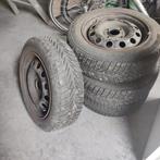 175/65 R14 82T Continental winterbanden 4 stuks met velgen, 14 pouces, Pneus et Jantes, Pneus hiver, 175 mm