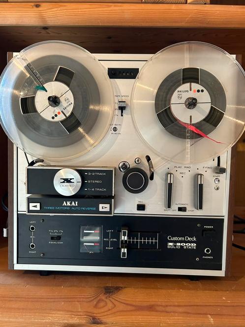 Akai babd opnemer + 40 banden, Audio, Tv en Foto, Bandrecorder, Ophalen