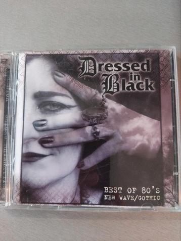 2cd. Dressed in Black.. Best of 80's New Wave/Gothic. beschikbaar voor biedingen