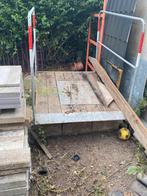 Passerelle de construction, Ophalen